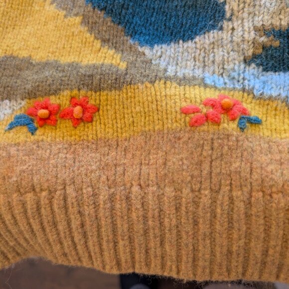 Sleeping on Snow Anthro sweater - Picture 3 of 3